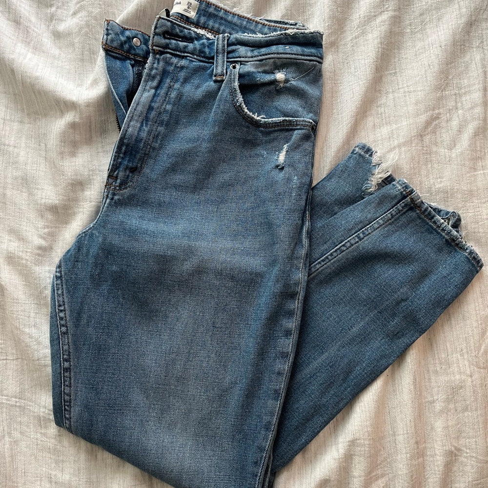 Abercrombie & Fitch The Skinny High Rise Jeans - Curve Love